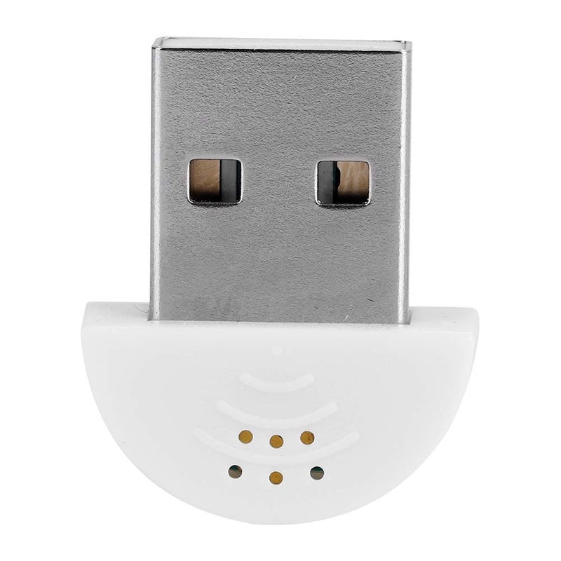 DEWIN USB 2.0 Mini Microphone, Laptop/Desktop PC Plug and Play for Skype, MSN, Yahoo Recording, YouTube, Google Voice Search and Games(White) - Image 3